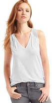 Thumbnail for your product : Gap Shirred V-neck tank