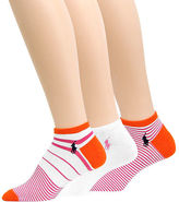 Thumbnail for your product : Ralph Lauren Variegated Anklet Socks - 3 Pack