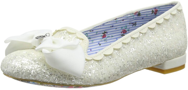 Irregular Choice Sulu White Womens Pumps Wedding Shoes 