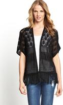 Thumbnail for your product : South Tassel Crochet Poncho