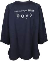 Thumbnail for your product : Comme des Garcons Logo Printed Oversized Sweatshirt