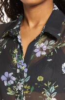 Thumbnail for your product : AFRM Zayne Floral Button-Up Blouse