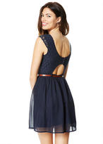 Thumbnail for your product : Delia's Cap Sleeve Lace Twofer Dress