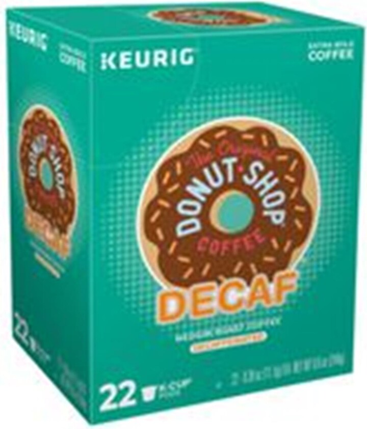 Keurig Green Mountain 99119 Medium Roast Donut Shop Decaf Coffee K-Cups