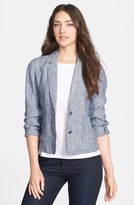 Thumbnail for your product : Eileen Fisher Shaped Linen Jacket (Regular & Petite)