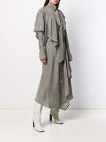 Thumbnail for your product : Petar Petrov asymmetric draped dress