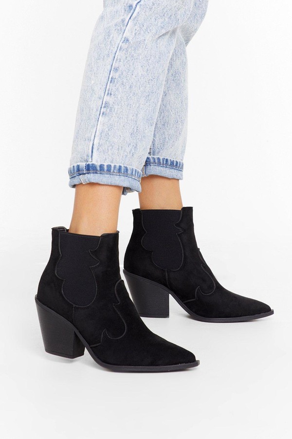 womens faux suede boots