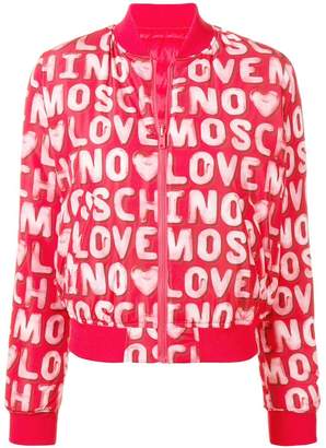 Love Moschino reversible bomber jacket