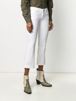 Thumbnail for your product : Liu Jo Cropped Bootcut Trousers