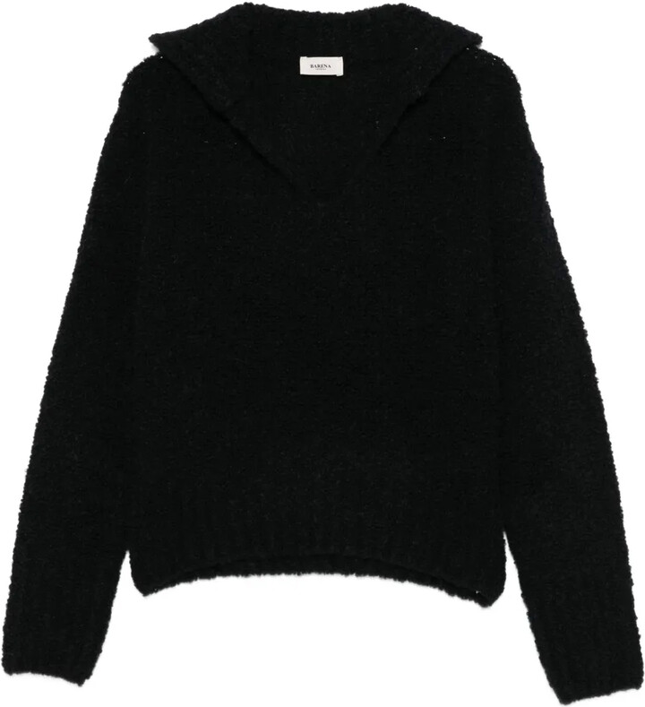 Long-Sleeve Textured Sweater