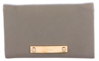 Chloé Leather Flap Wallet