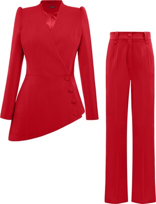 Red Suits For Women