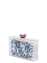 Thumbnail for your product : Charlotte Olympia In Bloom Pandora Perspex Clutch