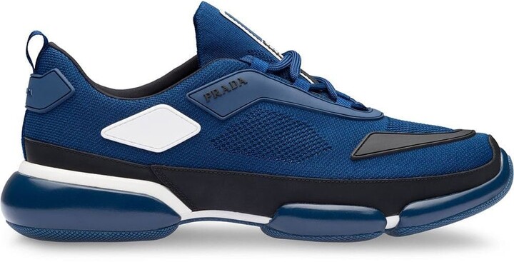 prada shoes blue
