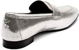 Thumbnail for your product : Couture Bougeotte Flaneur Metallic Leather Loafers