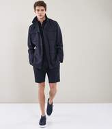 Thumbnail for your product : Reiss CHILWA S TAILORED LINEN SHORTS Navy