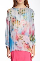 Thumbnail for your product : Nicole Miller Ronan Flower Spike Blouse
