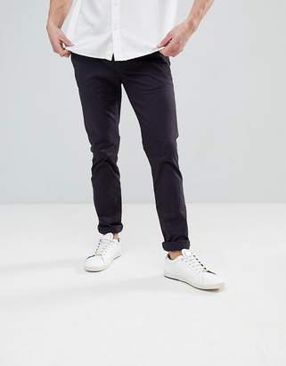Ted Baker Slim Fit Chino In Navy