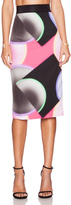 Thumbnail for your product : Milly Glow Print Midi Skirt