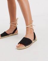 black tie espadrilles