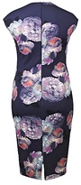 Thumbnail for your product : AX Paris Plunge Neck Printed Dress