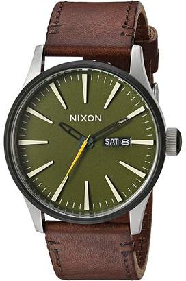Nixon The Sentry Leather X Timberline Valley Collection