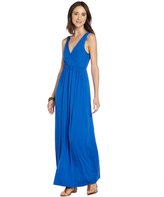 Thumbnail for your product : Wyatt Royal Blue Stretch Empire Waist Maxi Dress