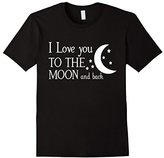 Thumbnail for your product : I Love You To The Moon And Back Quote T-Shirts