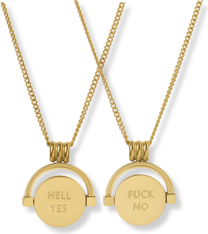 Hoops + Chains Ldn Gold Mini Destiny Spinner