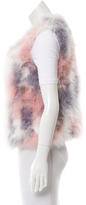 Thumbnail for your product : Jocelyn Maribou Feather Vest w/ Tags