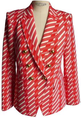 Veronica Beard Red Polyester Jackets