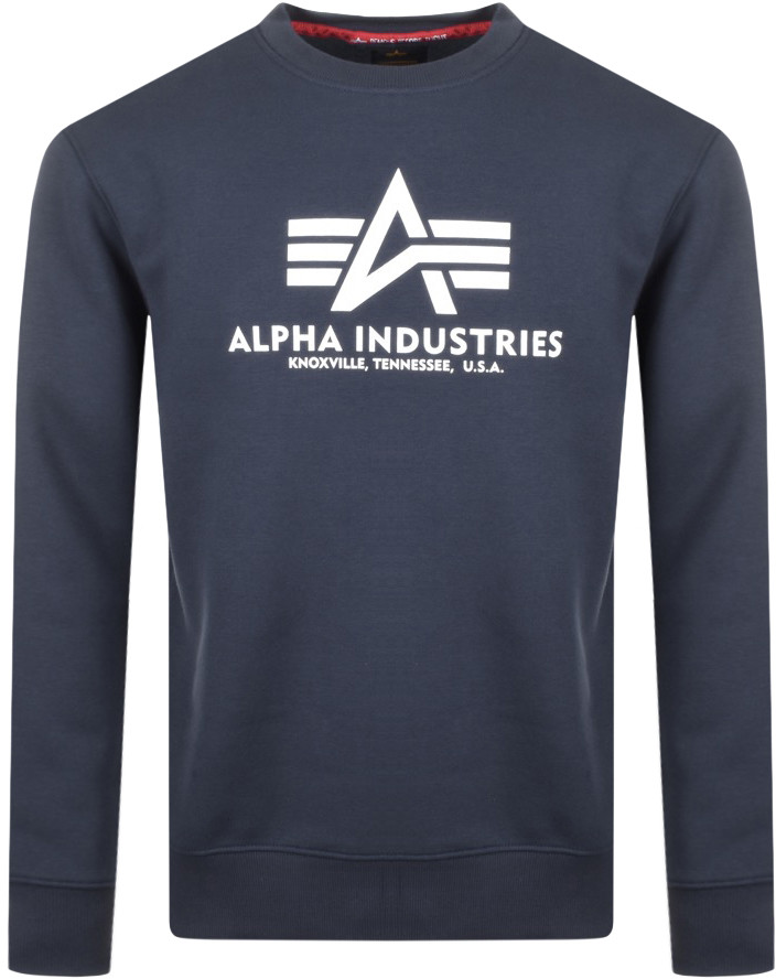 alpha industries hoodie navy