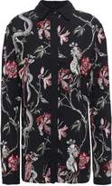Thumbnail for your product : Just Cavalli Embroidered Crepe Shirt