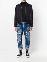 Thumbnail for your product : DSQUARED2 distressed slack fit jeans