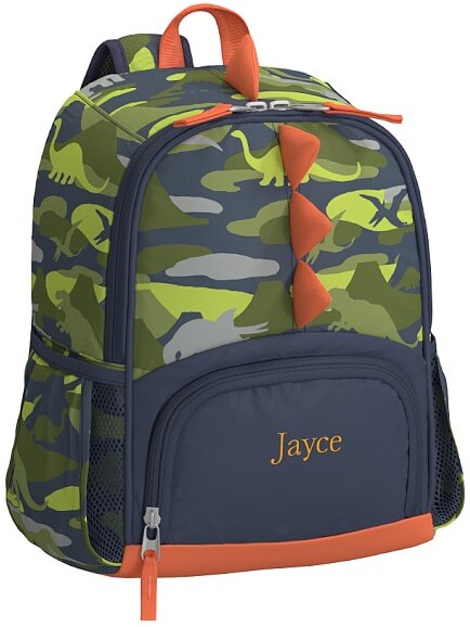pottery barn dino backpack