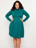 Thumbnail for your product : Motherhood Maternity | Fit And Flare Maternity Dress - Black, 1X