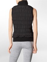 Thumbnail for your product : Calvin Klein Performance Ribbed Sweater Puffer Vest