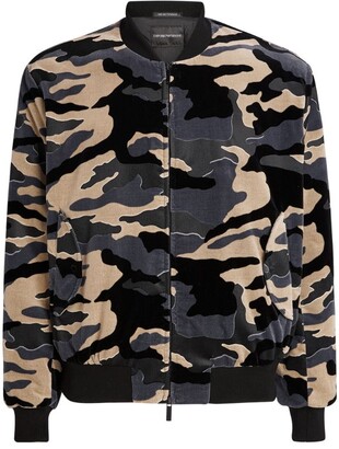 armani camo jacket