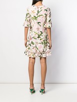 Thumbnail for your product : Dolce & Gabbana Ruffled Lily-Print Dress
