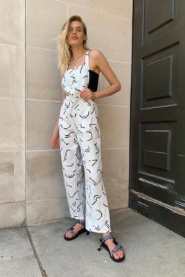 urban outfitters white jumpsuit