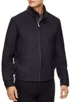 Thumbnail for your product : Sandro Icon Leather-Collar Jacket
