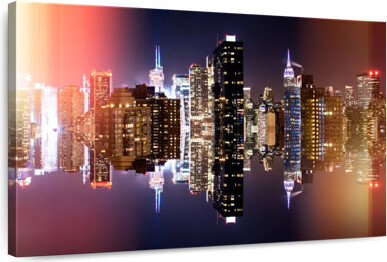 Ebern Designs Sireci Manhattan Double Sided
