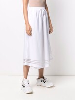 Thumbnail for your product : adidas Sheer-Panelled Wide-Leg Trousers