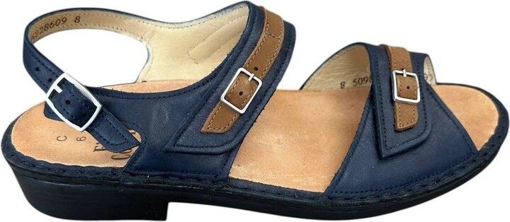 Finn Comfort Women's Sasso Sandal In Mozart/ozean