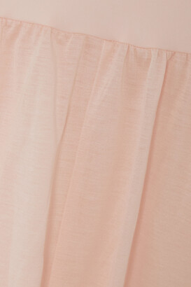 Eres Zephyr Ankara Convertible Cotton And Stretch-jersey Maxi Dress - Baby pink