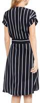 Thumbnail for your product : Vince Camuto Theory Stripe Belted Dress