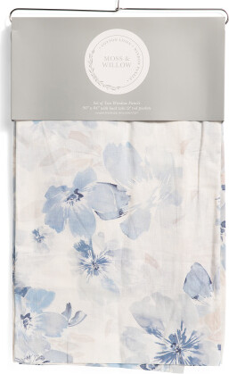 TJMAXX Set Of 2 50X84 Linen Blend Gesa Rod Pocket Curtains - ShopStyle