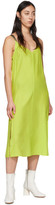 Thumbnail for your product : Rag & Bone Green Silk Colette Slip Dress