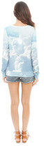 Thumbnail for your product : Wildfox Couture Earth Girls Sweatshirt