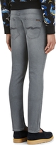 Thumbnail for your product : Nudie Jeans Grey Faded Thin Finn Jeans
